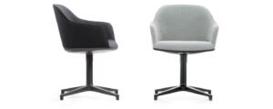 Softshell Chair, piètement quatre branches Ronan & Erwan Bouroullec