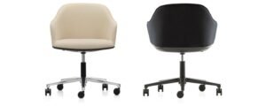 Softshell Chair, piètement cinq branches Ronan & Erwan Bouroullec