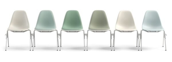 Eames Plastic Side Chair RE DSS Charles & Ray Eames