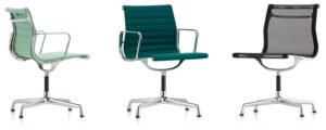 Aluminium Chairs EA 101/103/104 – Dine Charles & Ray Eames
