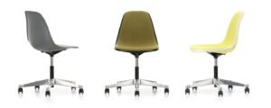 Eames Plastic Side Chair RE PSCC Charles & Ray Eames