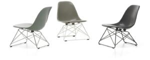 Eames Fiberglass Side Chair LSR Charles & Ray Eames